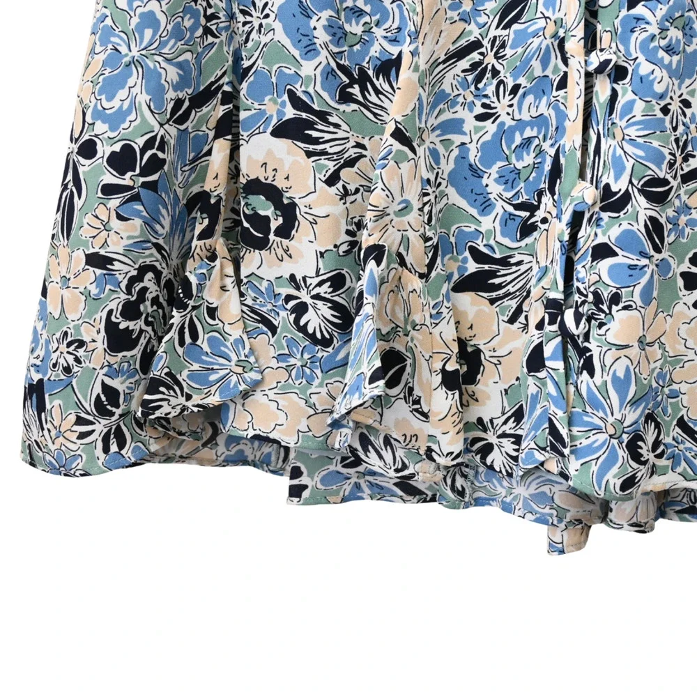 Veronica Beard Riggins Floral Print Dress Size 2 - Picture 9 of 13